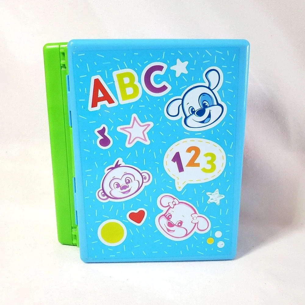 Fisher-Price 123 Schoolbook Learning Toy GWT66 Blue Green Ages 6-36 Months